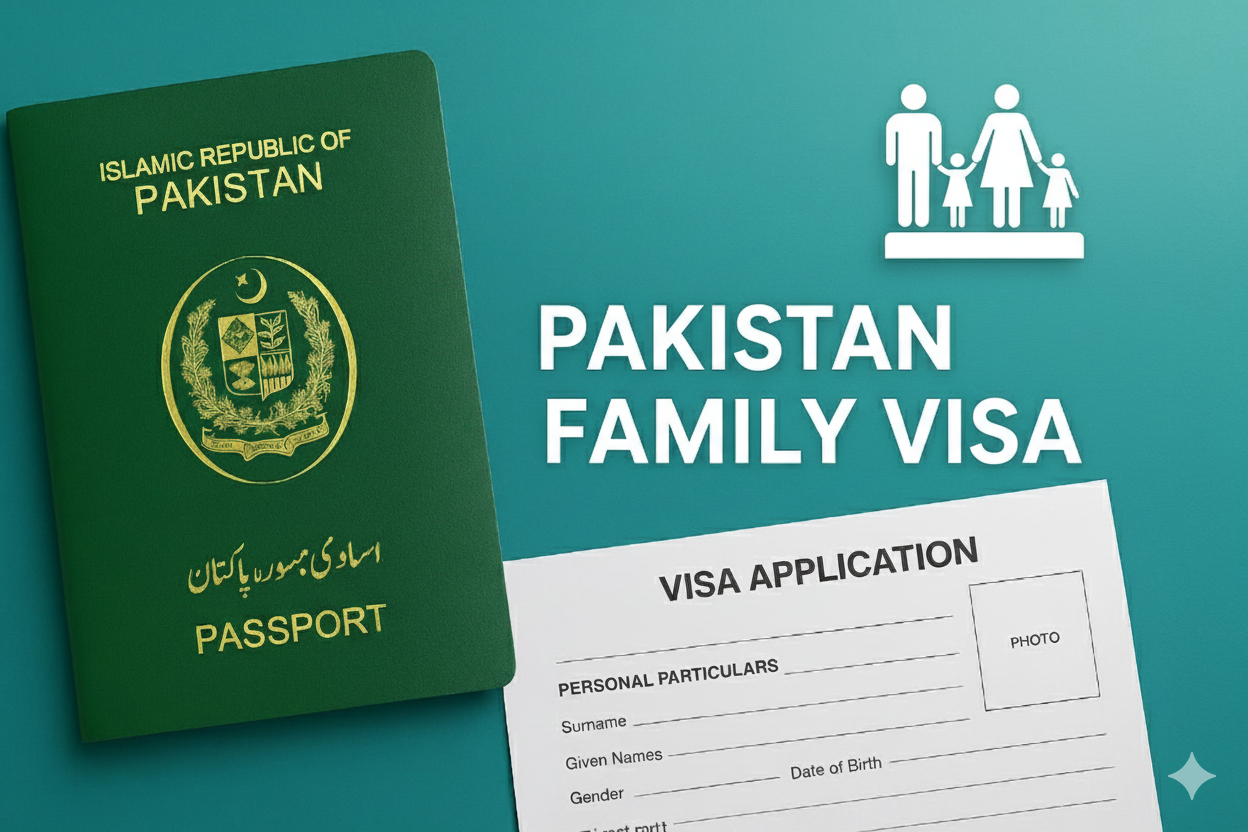 Apply for Family Visa from Pakistan